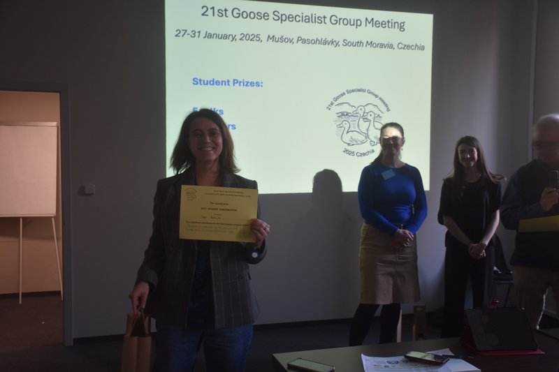 Student Awards ceremony in GSG conference closing